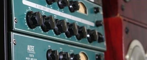 insrtruction manual for egd the audion amplifiers